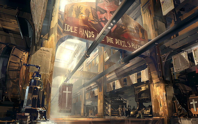 Illustration for article titled The Beautiful Concept Art Of BioShock Infinite